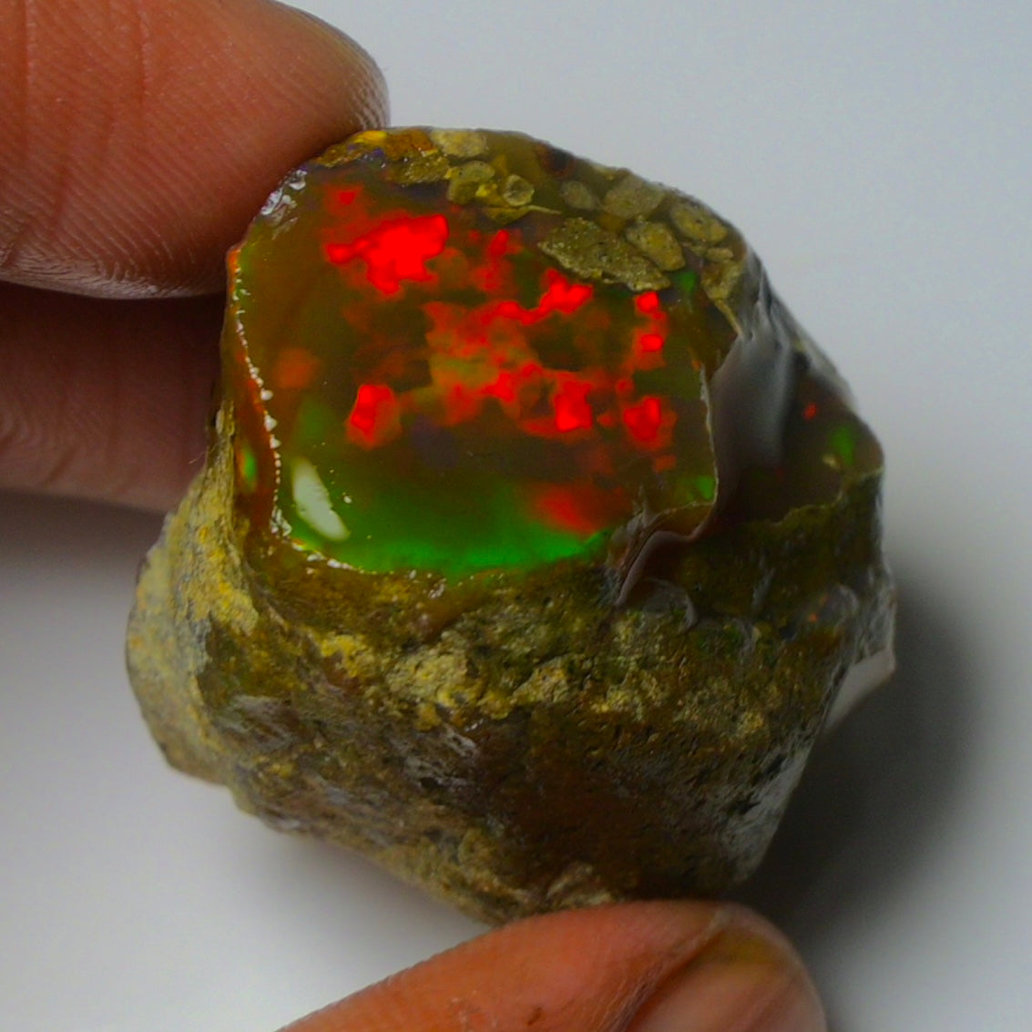 Opal Rough Specimen  80.40 Carat (16g) | 100% Natural Ethiopian Opal Raw