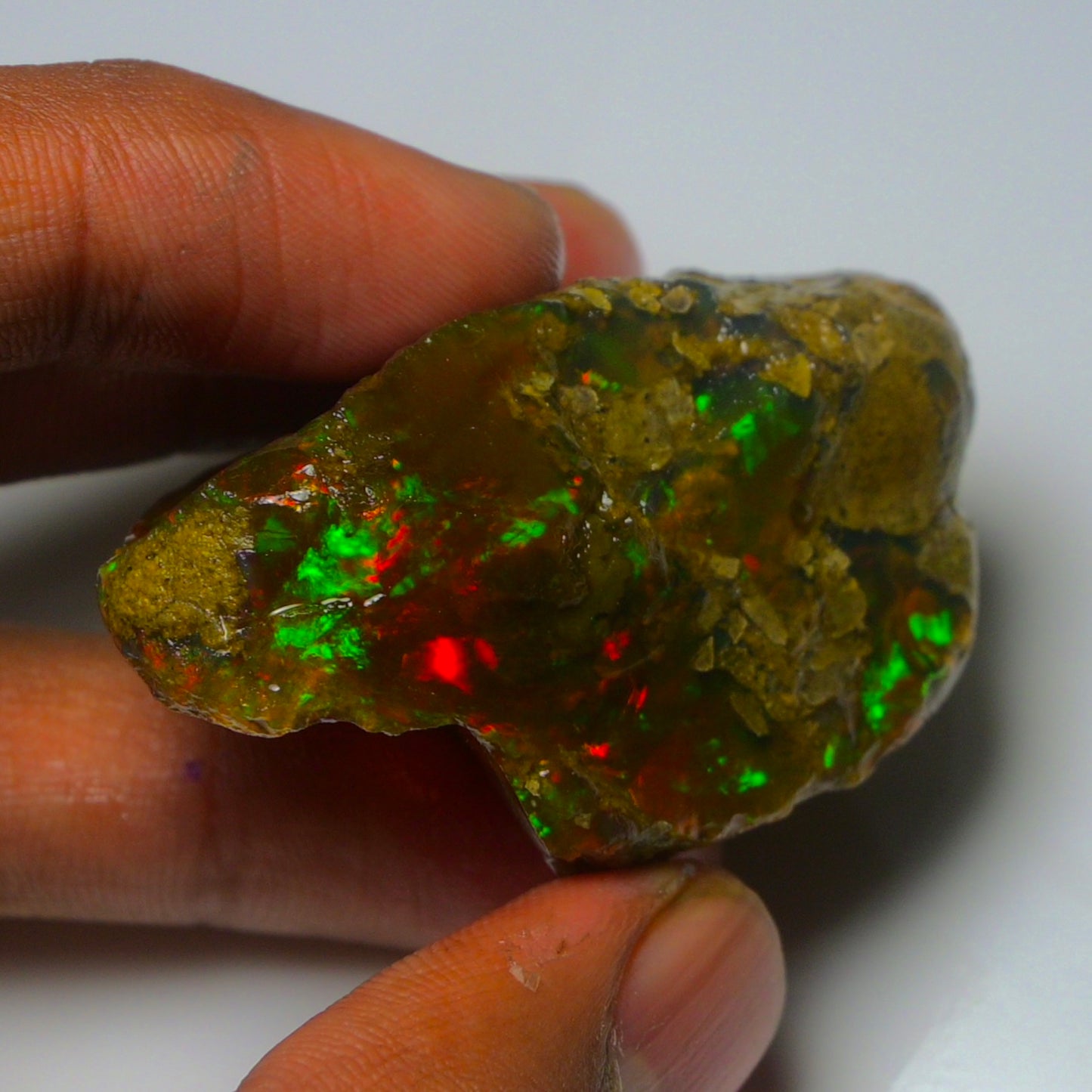 Opal Rough Specimen  125.90   Carat (25.1g) | 100% Natural Ethiopian Opal Raw