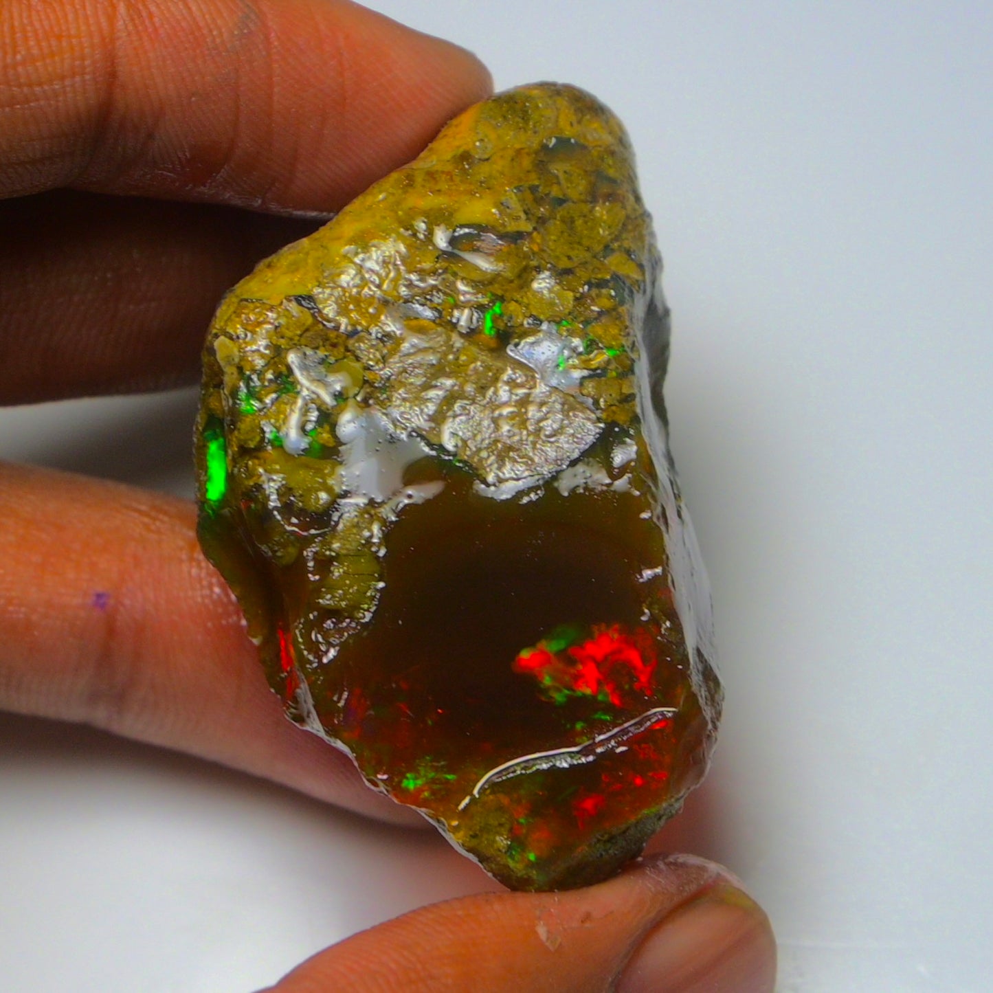 Opal Rough Specimen  125.90   Carat (25.1g) | 100% Natural Ethiopian Opal Raw