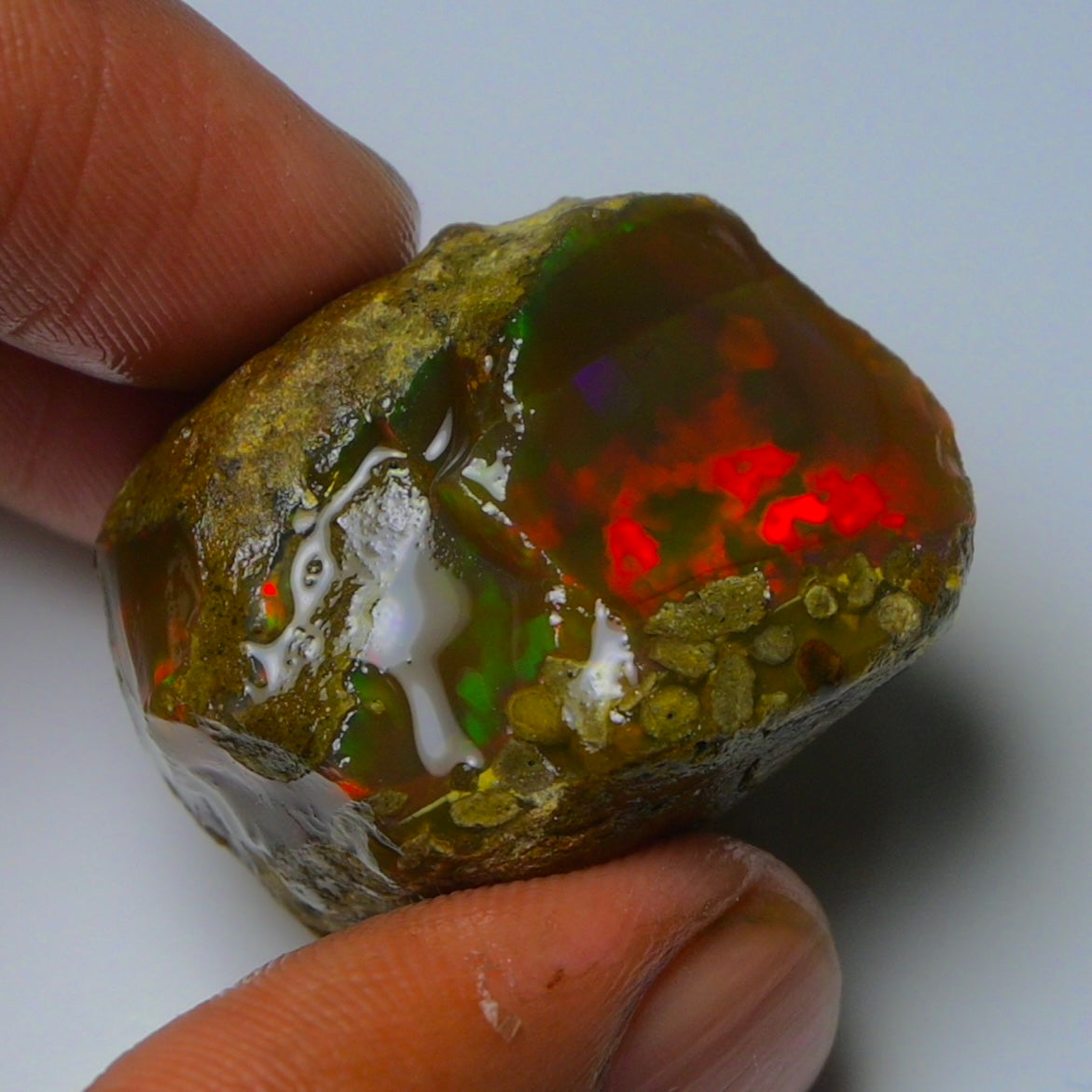 Opal Rough Specimen  80.40 Carat (16g) | 100% Natural Ethiopian Opal Raw
