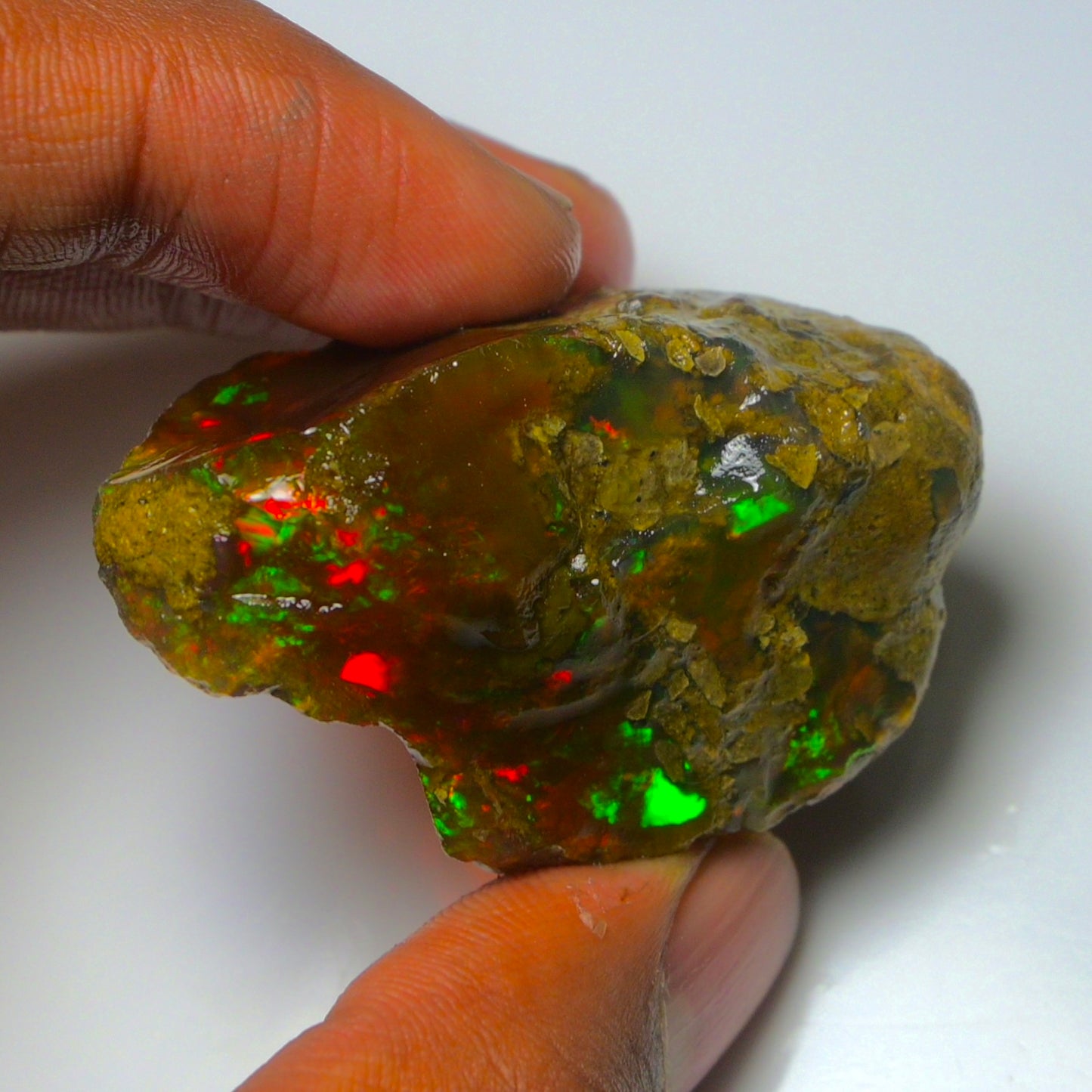 Opal Rough Specimen  125.90   Carat (25.1g) | 100% Natural Ethiopian Opal Raw