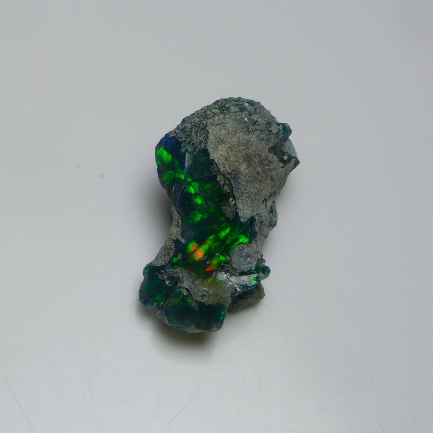 Rare Black Opal 12.30 Carats | Natural Black Ethiopian Opal Rough - Ready for Cutting & Jewelry!
