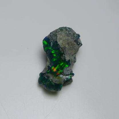 Rare Black Opal 12.30 Carats | Natural Black Ethiopian Opal Rough - Ready for Cutting & Jewelry!