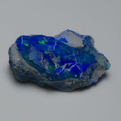 Rare Blue Opal 14.55 Carats | Natural Blue Ethiopian Opal Rough - Ready for Cutting & Jewelry!