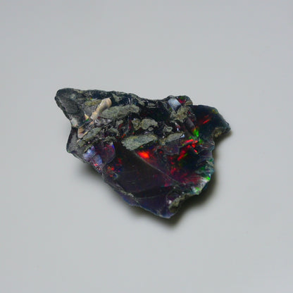 Rare Black Opal 16.10 Carats | Natural Black Ethiopian Opal Rough - Ready for Cutting & Jewelry!
