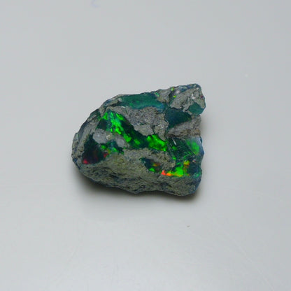 Rare Black Opal 10.30 Carats | Natural Black Ethiopian Opal Rough - Ready for Cutting & Jewelry!