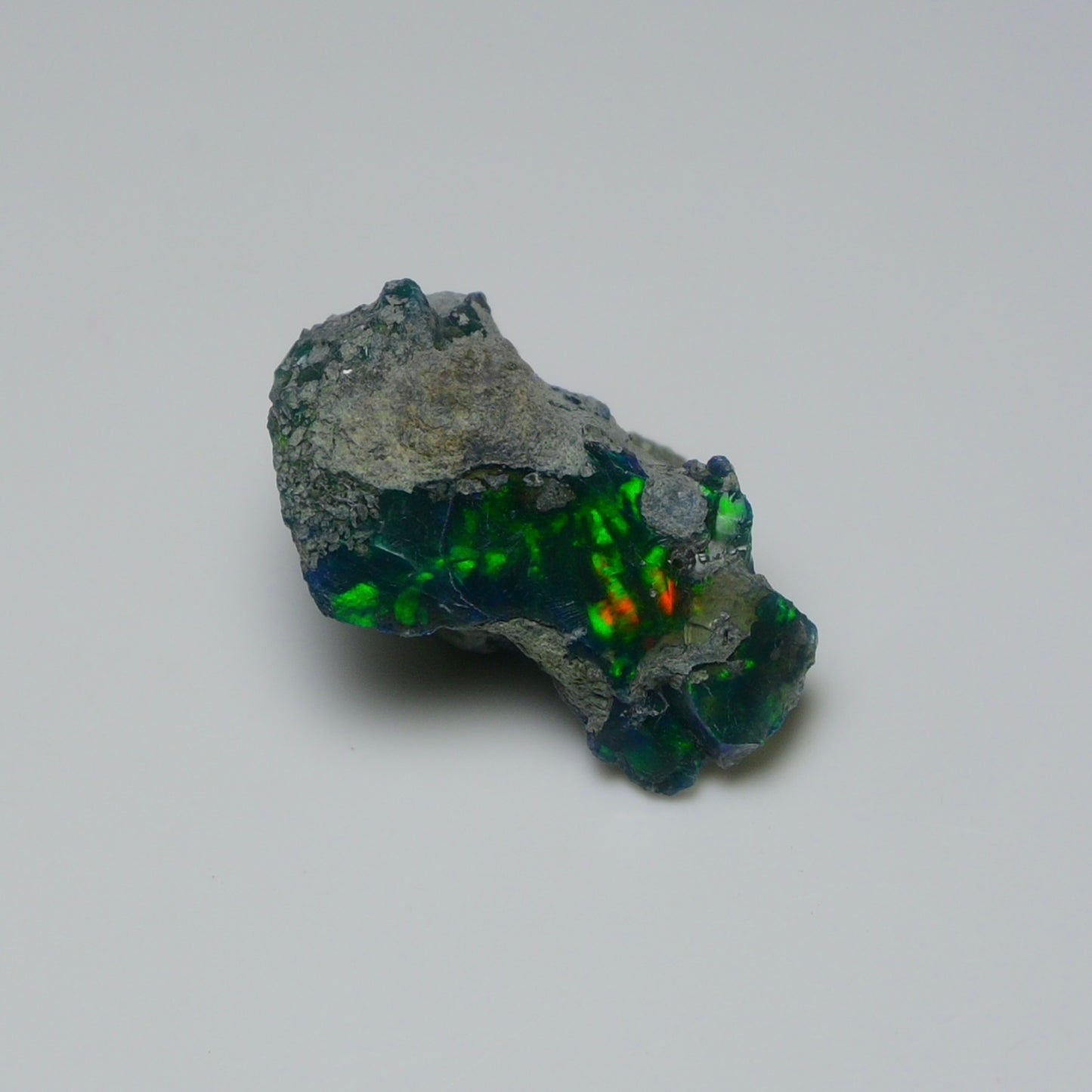 Rare Black Opal 12.30 Carats | Natural Black Ethiopian Opal Rough - Ready for Cutting & Jewelry!