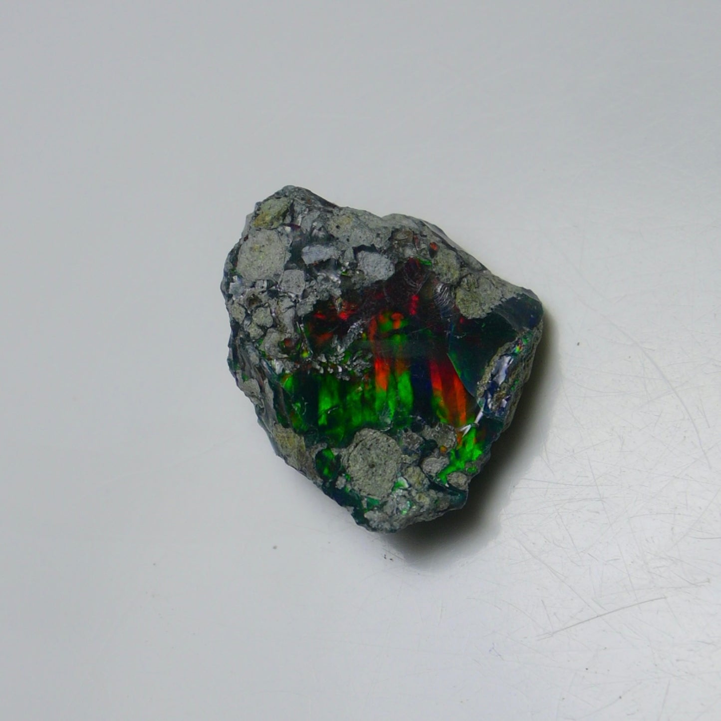 Rare Black Opal 10.70 Carats | Natural Black Ethiopian Opal Rough - Ready for Cutting & Jewelry!