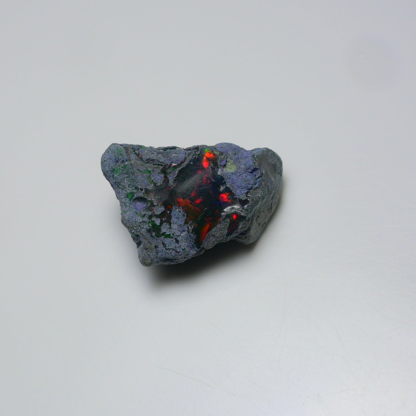 Rare Black Opal 13.00 Carats | Natural Black Ethiopian Opal Rough - Ready for Cutting & Jewelry!