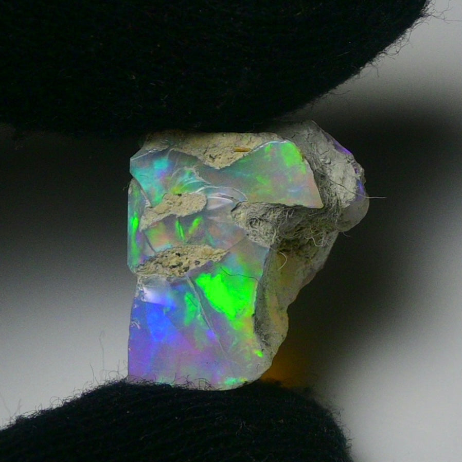 White Opal 12.60 Carats | Natural White Ethiopian Opal Rough - Ready for Cutting & Jewelry!