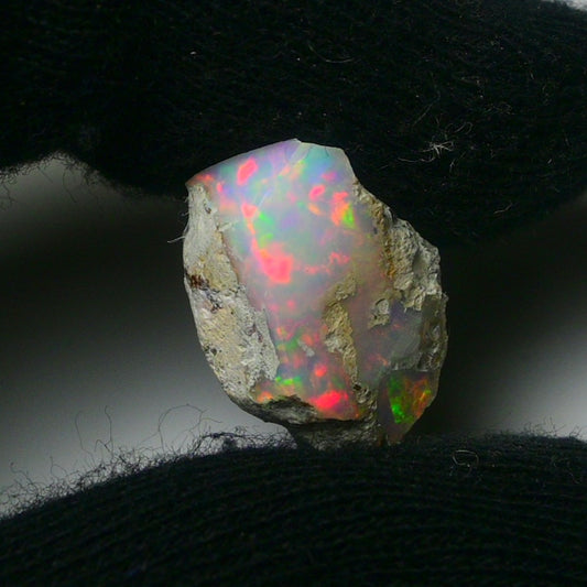 White Opal 12.00 Carats | Natural White Ethiopian Opal Rough - Ready for Cutting & Jewelry!