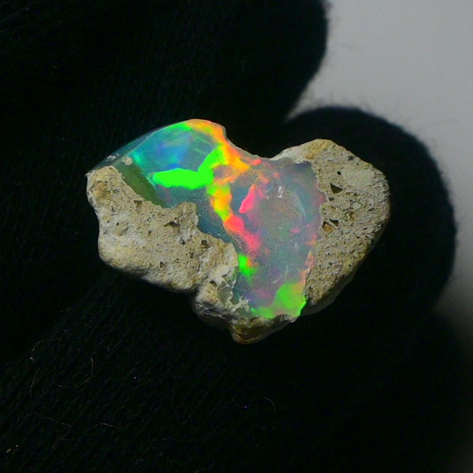 White Opal 7.80 Carats | Natural White Ethiopian Opal Rough - Ready for Cutting & Jewelry!