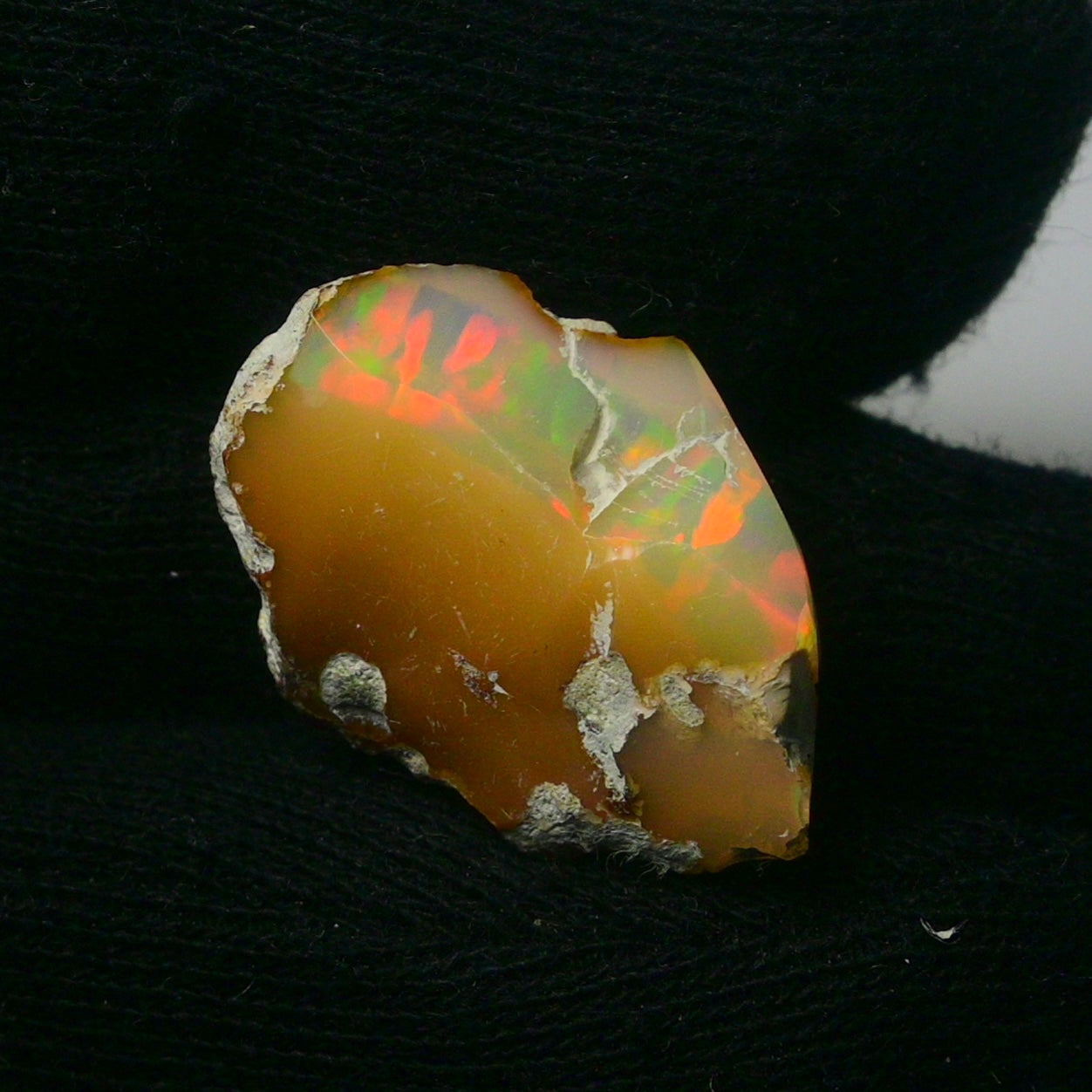 White Opal 15.00 Carats | Natural White Ethiopian Opal Rough - Ready for Cutting & Jewelry!