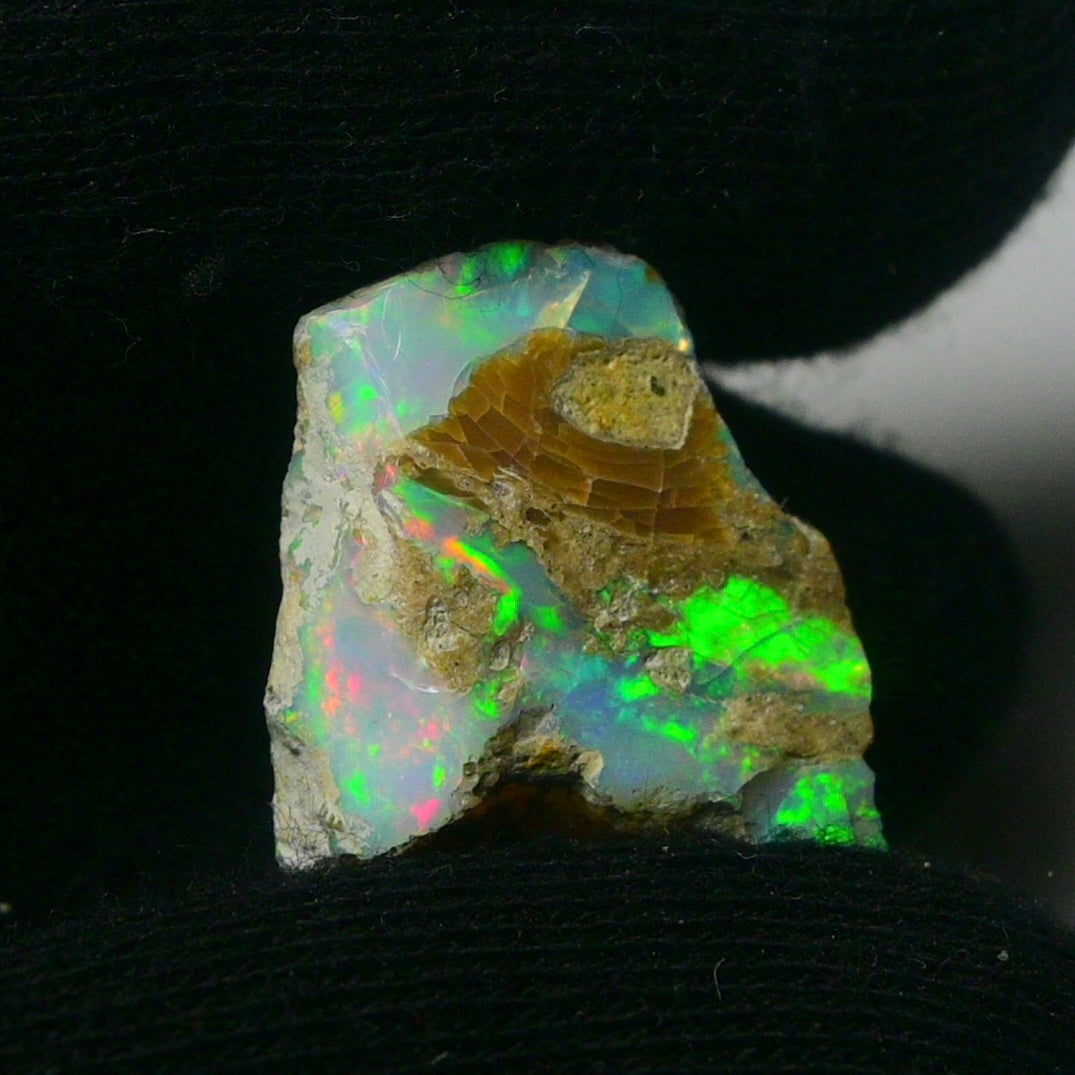 White Opal 22.50 Carats | Natural White Ethiopian Opal Rough - Ready for Cutting & Jewelry!
