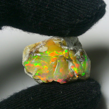 White Opal 23.70 Carats | Natural White Ethiopian Opal Rough - Ready for Cutting & Jewelry!
