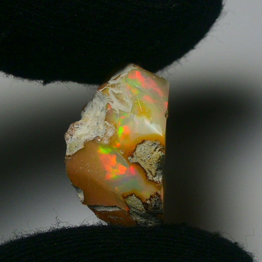 White Opal 15.00 Carats | Natural White Ethiopian Opal Rough - Ready for Cutting & Jewelry!