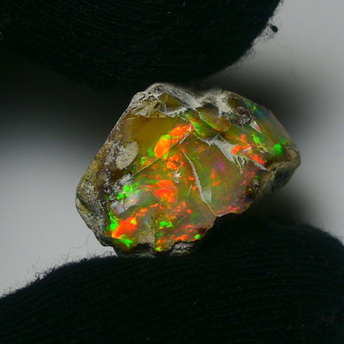 White Opal 23.70 Carats | Natural White Ethiopian Opal Rough - Ready for Cutting & Jewelry!