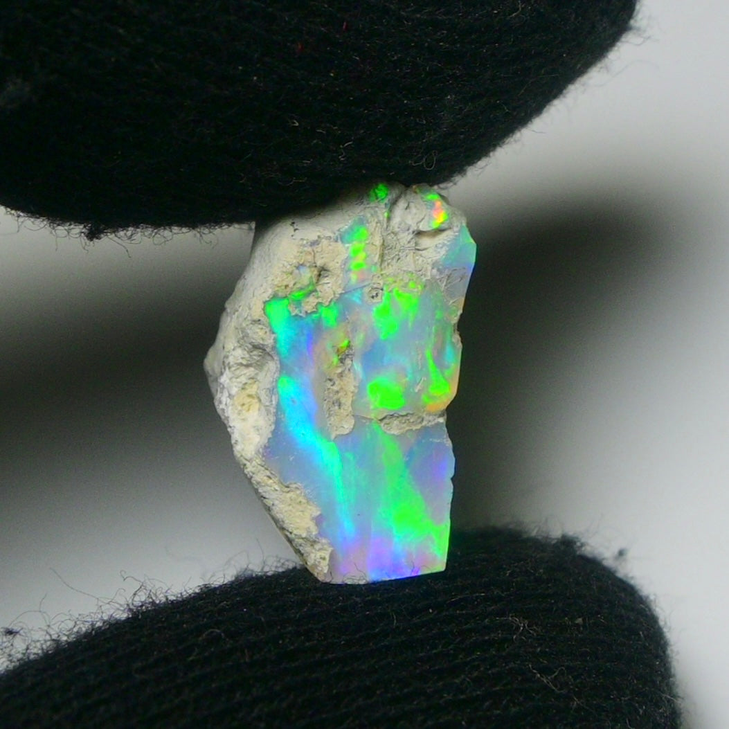 White Opal 12.60 Carats | Natural White Ethiopian Opal Rough - Ready for Cutting & Jewelry!