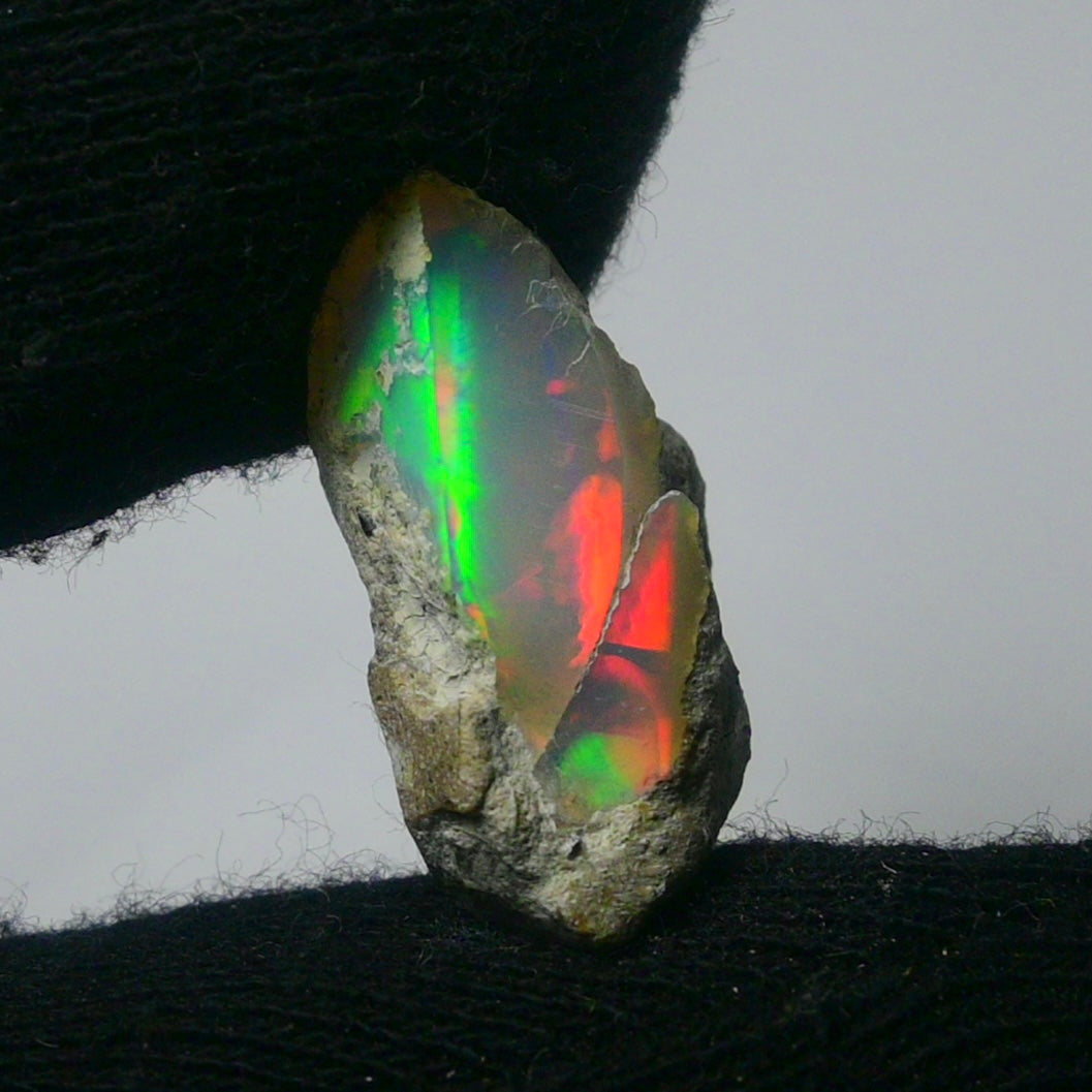 White Opal 10.45 Carats | Natural White Ethiopian Opal Rough - Ready for Cutting & Jewelry!