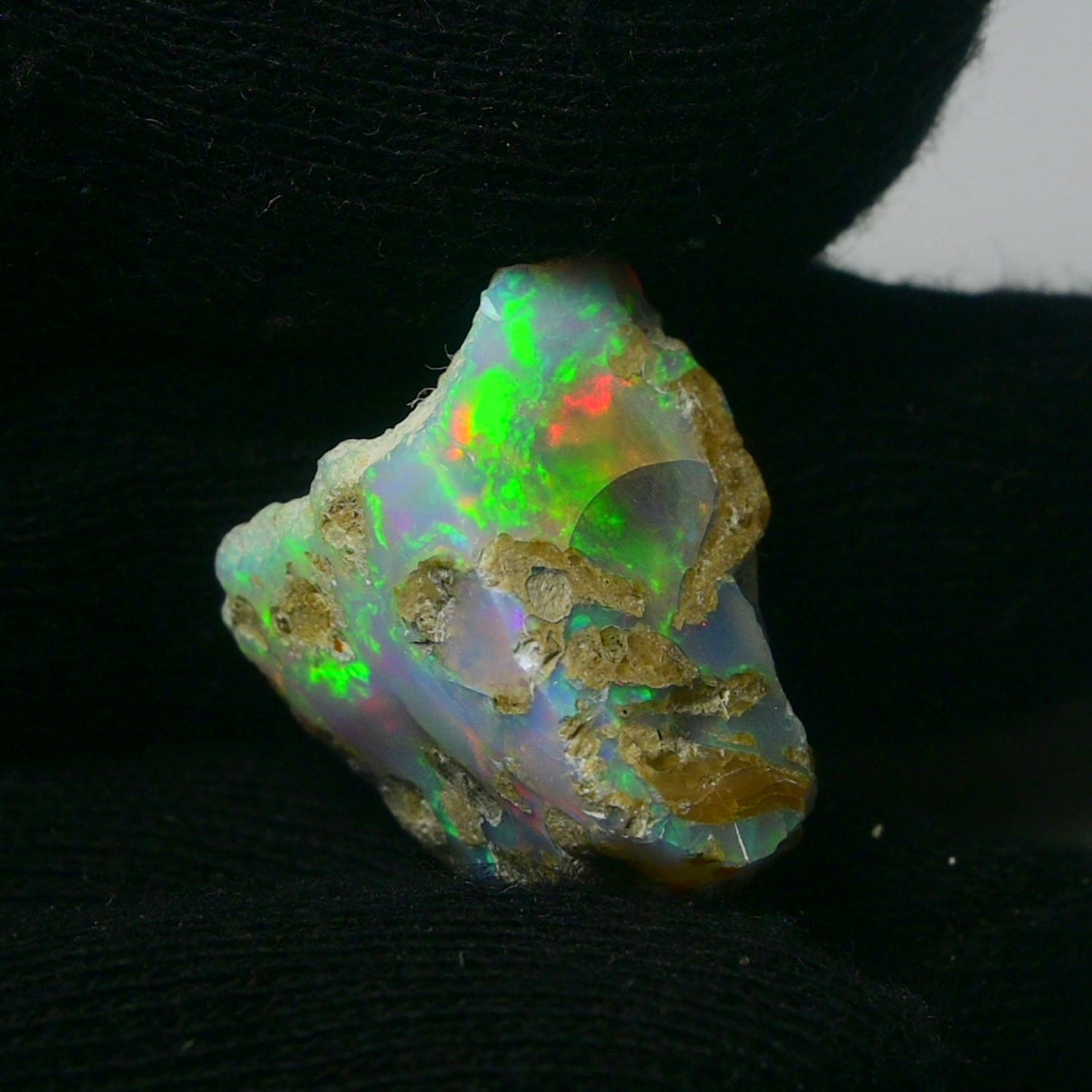White Opal 22.50 Carats | Natural White Ethiopian Opal Rough - Ready for Cutting & Jewelry!