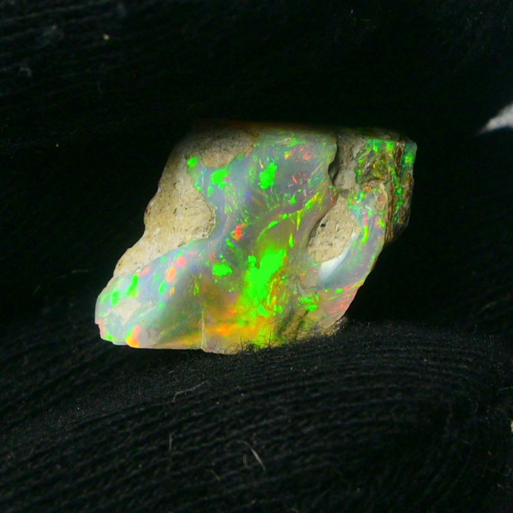 White Opal 9.70 Carats | Natural White Ethiopian Opal Rough - Ready for Cutting & Jewelry!
