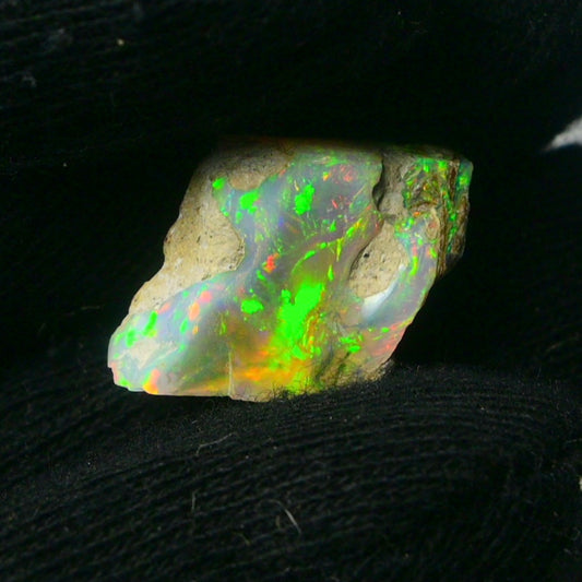 White Opal 9.70 Carats | Natural White Ethiopian Opal Rough - Ready for Cutting & Jewelry!