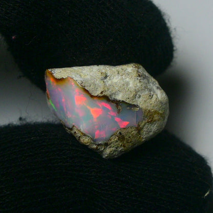 White Opal 12.10 Carats | Natural White Ethiopian Opal Rough - Ready for Cutting & Jewelry!