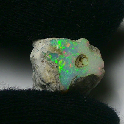 White Opal 13.7 Carats | Natural White Ethiopian Opal Rough - Ready for Cutting & Jewelry!