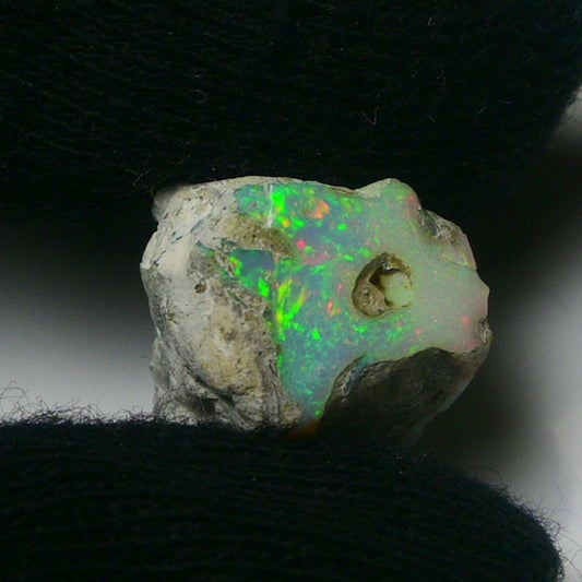 White Opal 13.7 Carats | Natural White Ethiopian Opal Rough - Ready for Cutting & Jewelry!