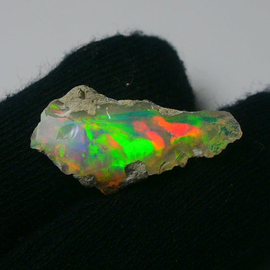 White Opal 5.70 Carats | Natural White Ethiopian Opal Rough - Ready for Cutting & Jewelry!