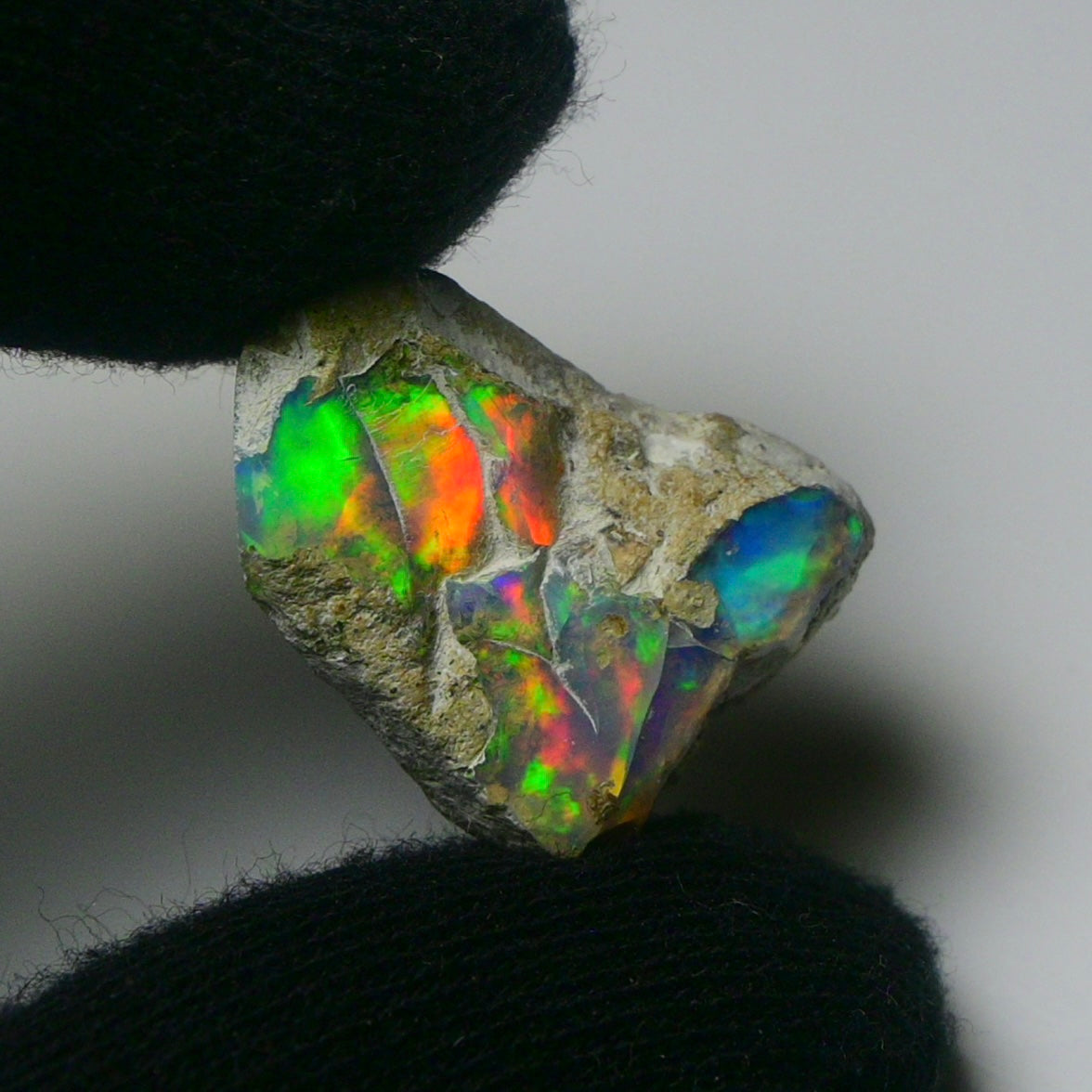 White Opal 19.80 Carats | Natural White Ethiopian Opal Rough - Ready for Cutting & Jewelry!