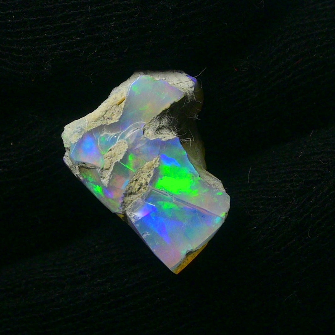 White Opal 12.60 Carats | Natural White Ethiopian Opal Rough - Ready for Cutting & Jewelry!