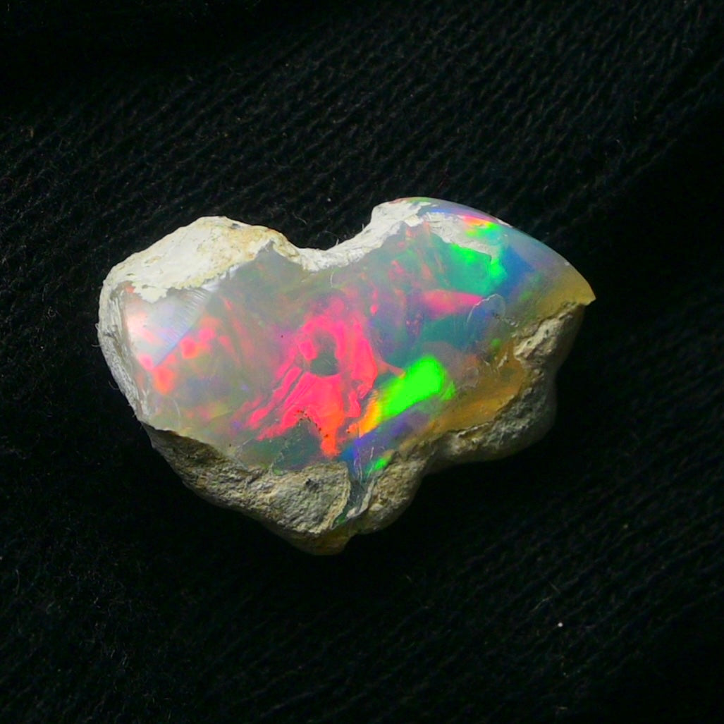 White Opal 7.80 Carats | Natural White Ethiopian Opal Rough - Ready for Cutting & Jewelry!