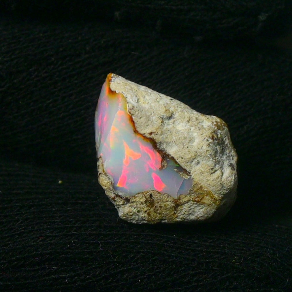 White Opal 12.10 Carats | Natural White Ethiopian Opal Rough - Ready for Cutting & Jewelry!