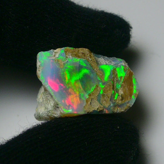 White Opal 22.50 Carats | Natural White Ethiopian Opal Rough - Ready for Cutting & Jewelry!
