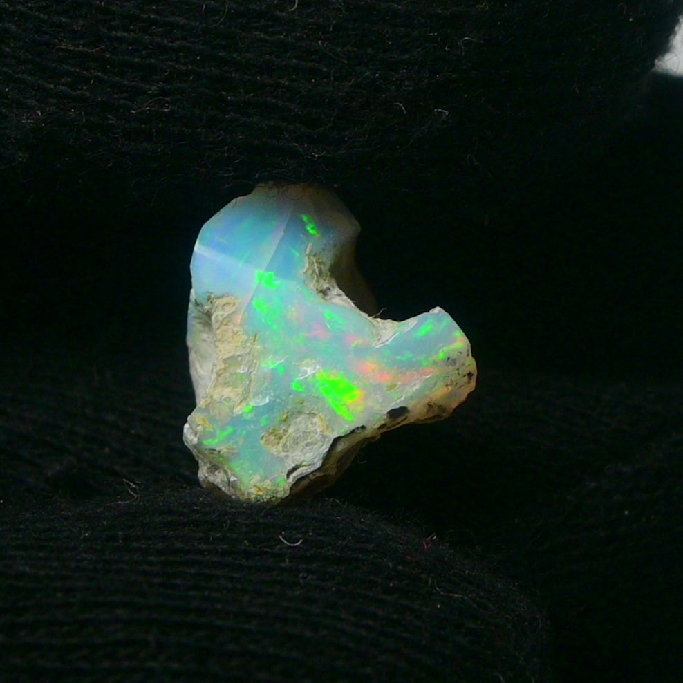 White Opal 6.40 Carats | Natural White Ethiopian Opal Rough - Ready for Cutting & Jewelry!