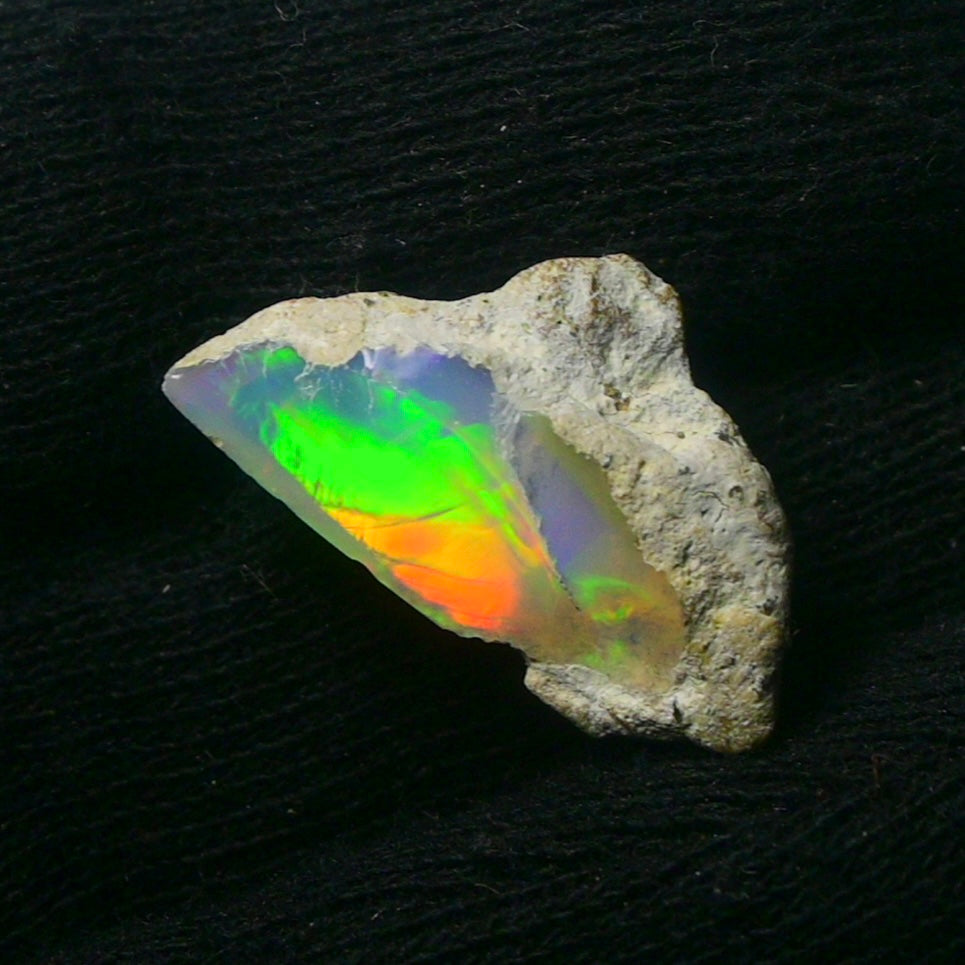 White Opal 10.45 Carats | Natural White Ethiopian Opal Rough - Ready for Cutting & Jewelry!