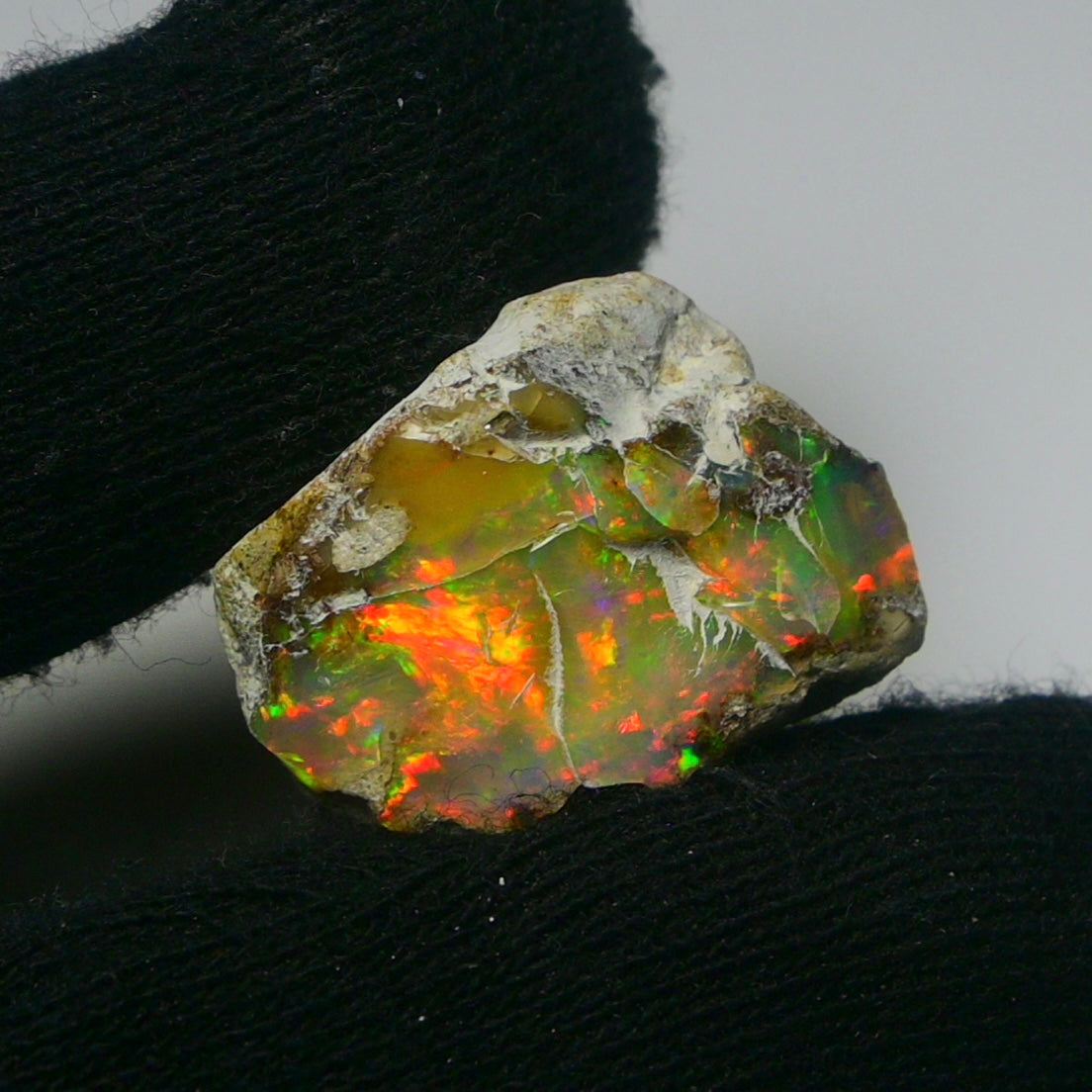 White Opal 23.70 Carats | Natural White Ethiopian Opal Rough - Ready for Cutting & Jewelry!