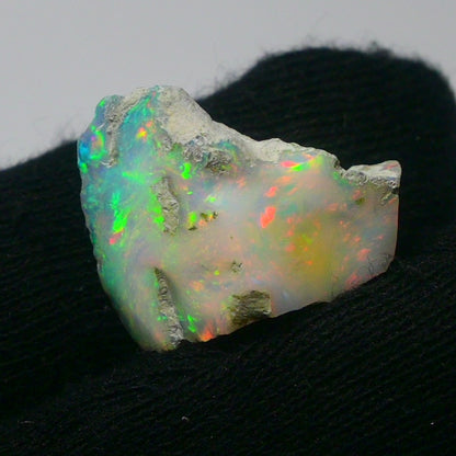 White Opal 15.95 Carats | Natural White Ethiopian Opal Rough - Ready for Cutting & Jewelry!
