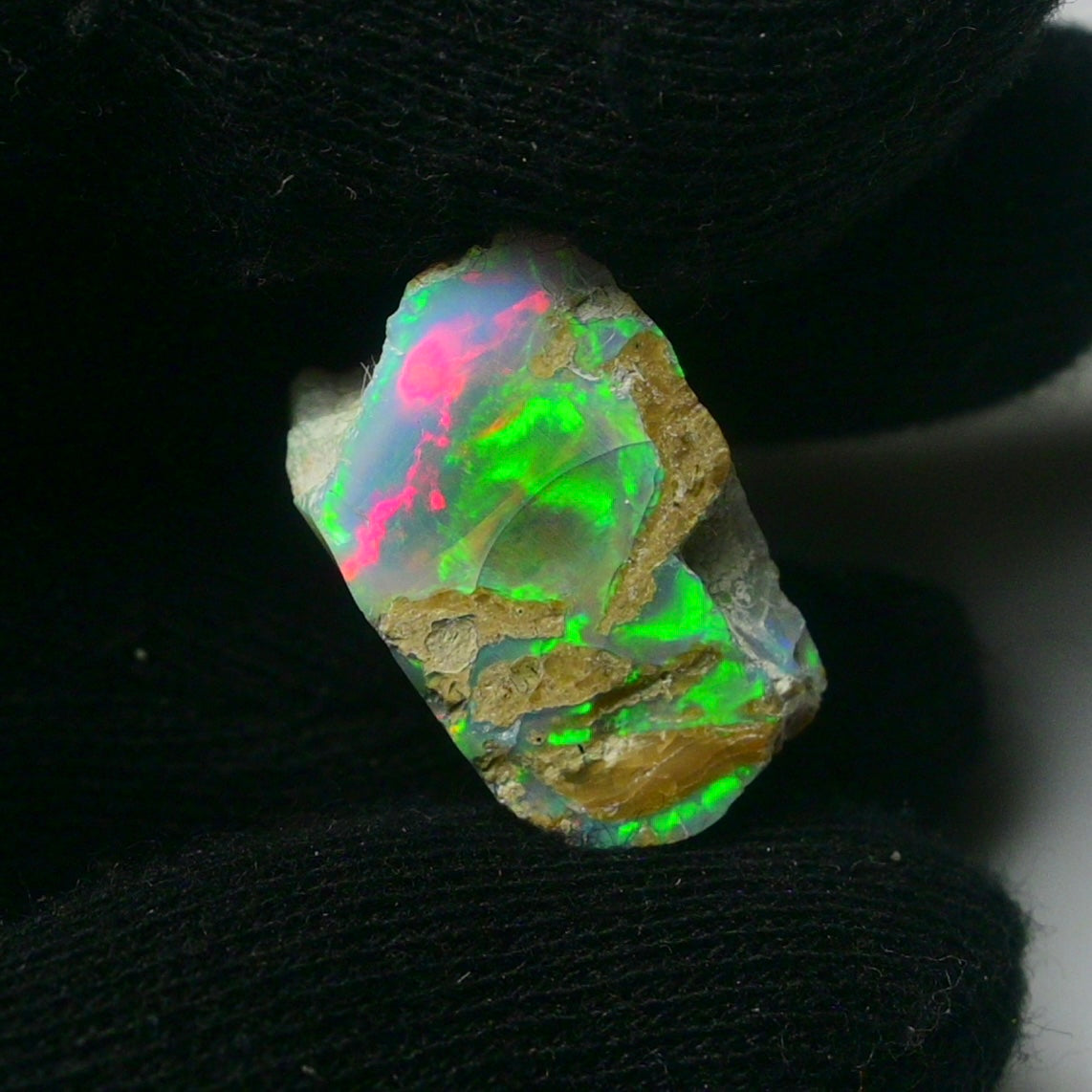 White Opal 22.50 Carats | Natural White Ethiopian Opal Rough - Ready for Cutting & Jewelry!