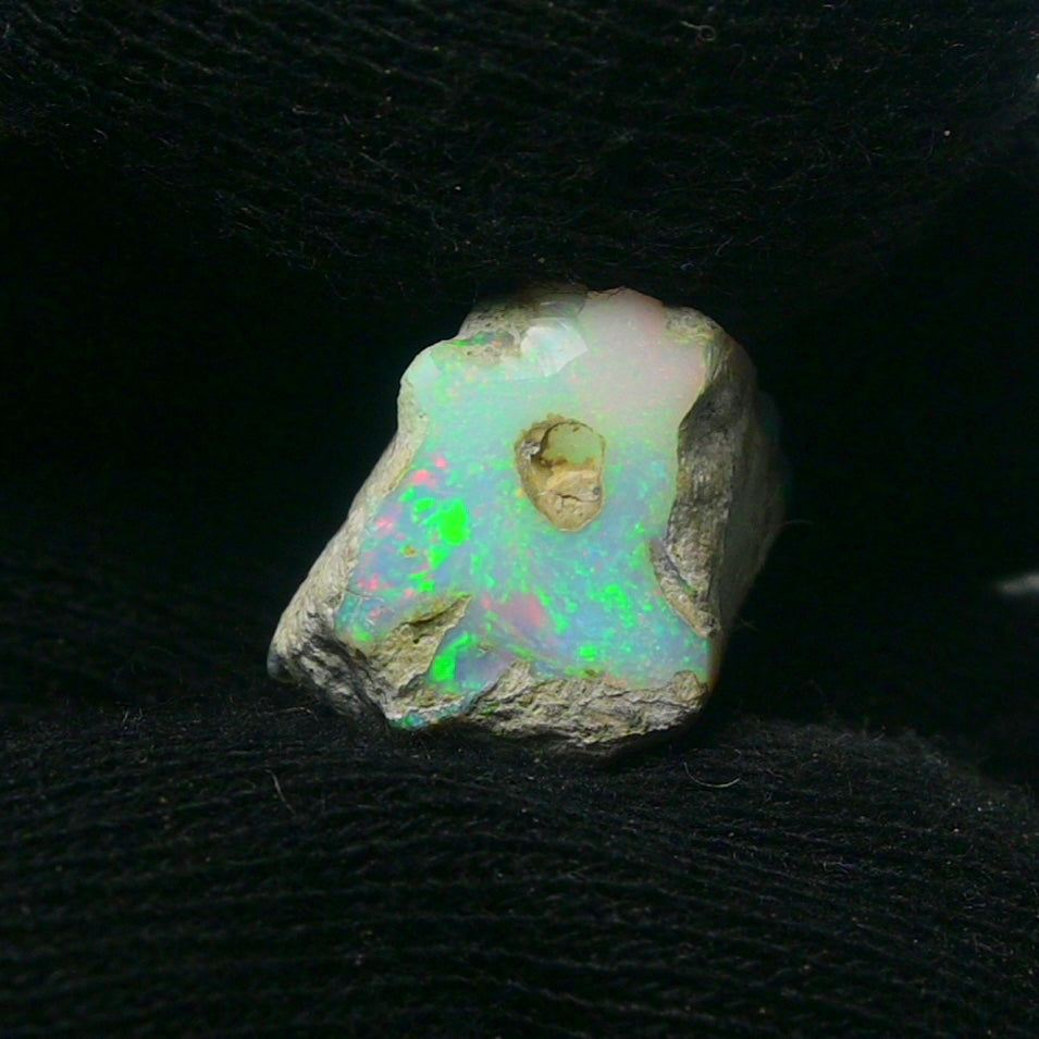 White Opal 13.7 Carats | Natural White Ethiopian Opal Rough - Ready for Cutting & Jewelry!