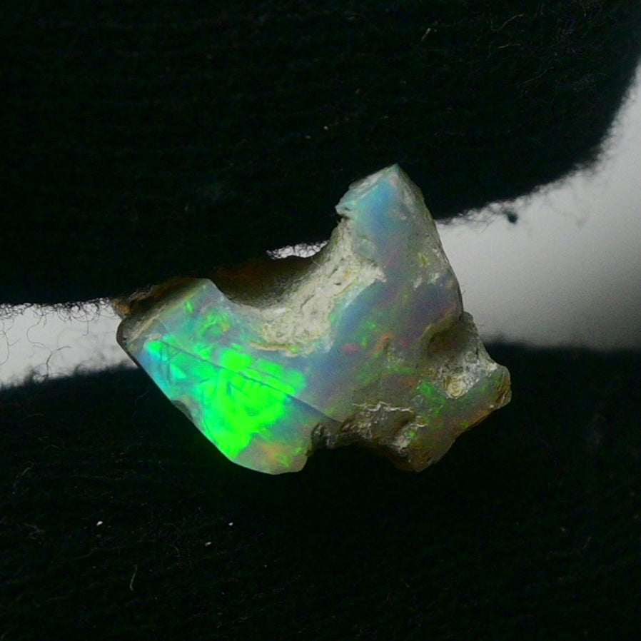 White Opal 6.40 Carats | Natural White Ethiopian Opal Rough - Ready for Cutting & Jewelry!