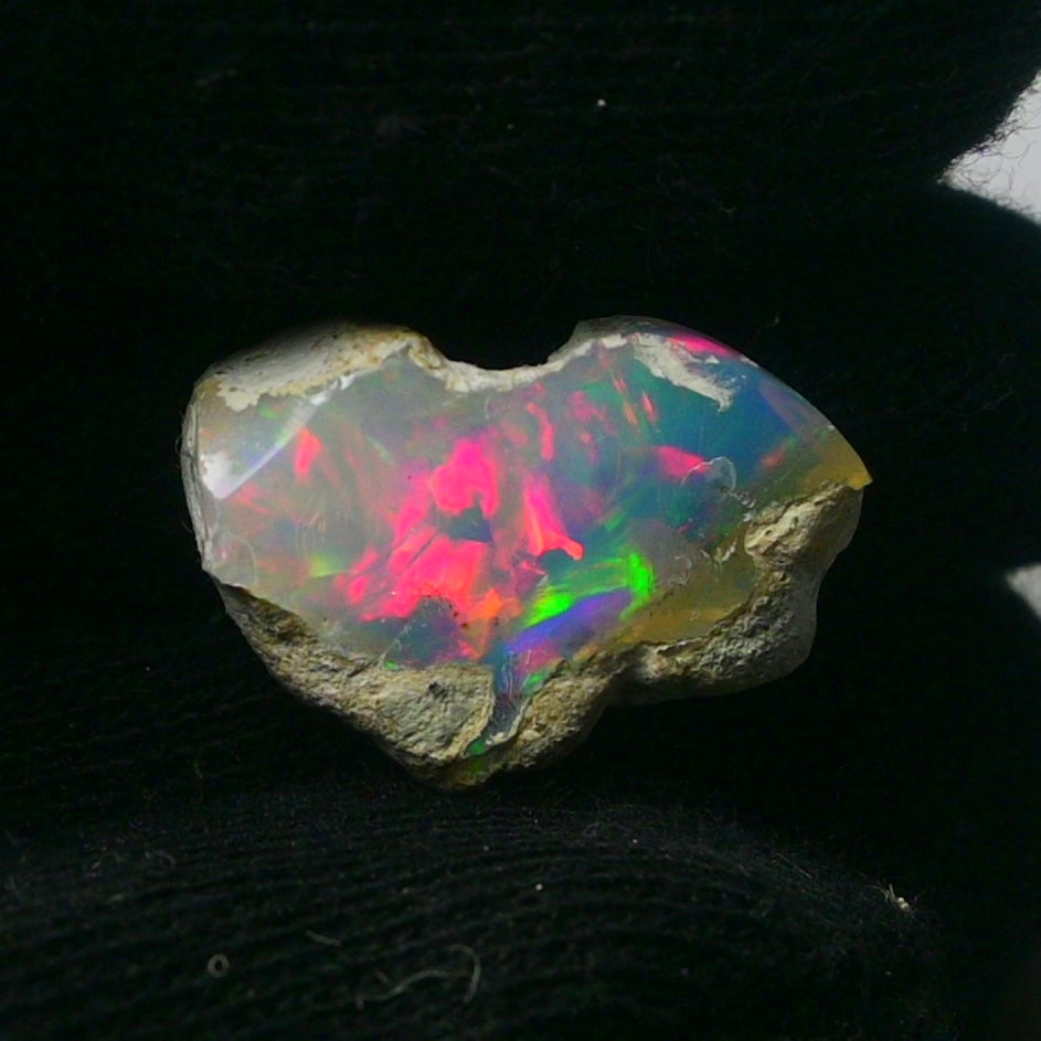 White Opal 7.80 Carats | Natural White Ethiopian Opal Rough - Ready for Cutting & Jewelry!
