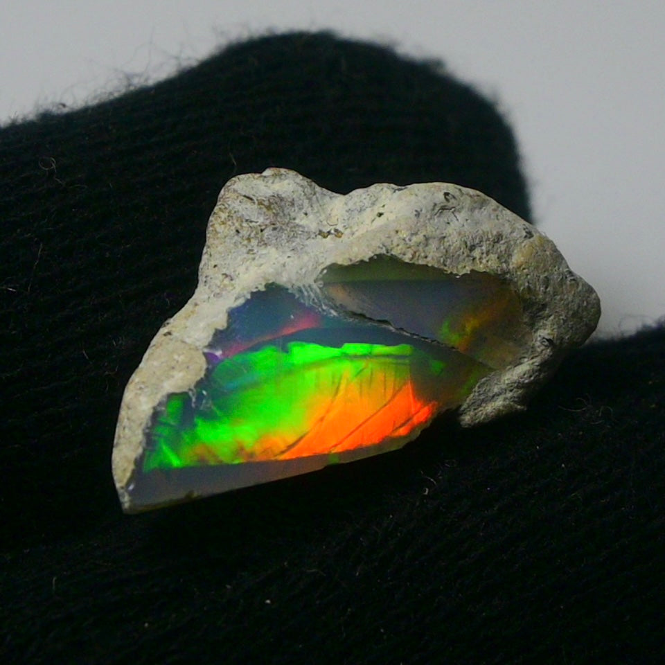 White Opal 10.45 Carats | Natural White Ethiopian Opal Rough - Ready for Cutting & Jewelry!