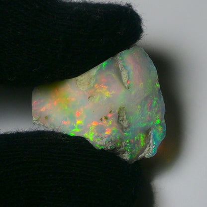 White Opal 15.95 Carats | Natural White Ethiopian Opal Rough - Ready for Cutting & Jewelry!