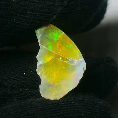 White Opal 13.50 Carats | Natural White Ethiopian Opal Rough - Ready for Cutting & Jewelry!