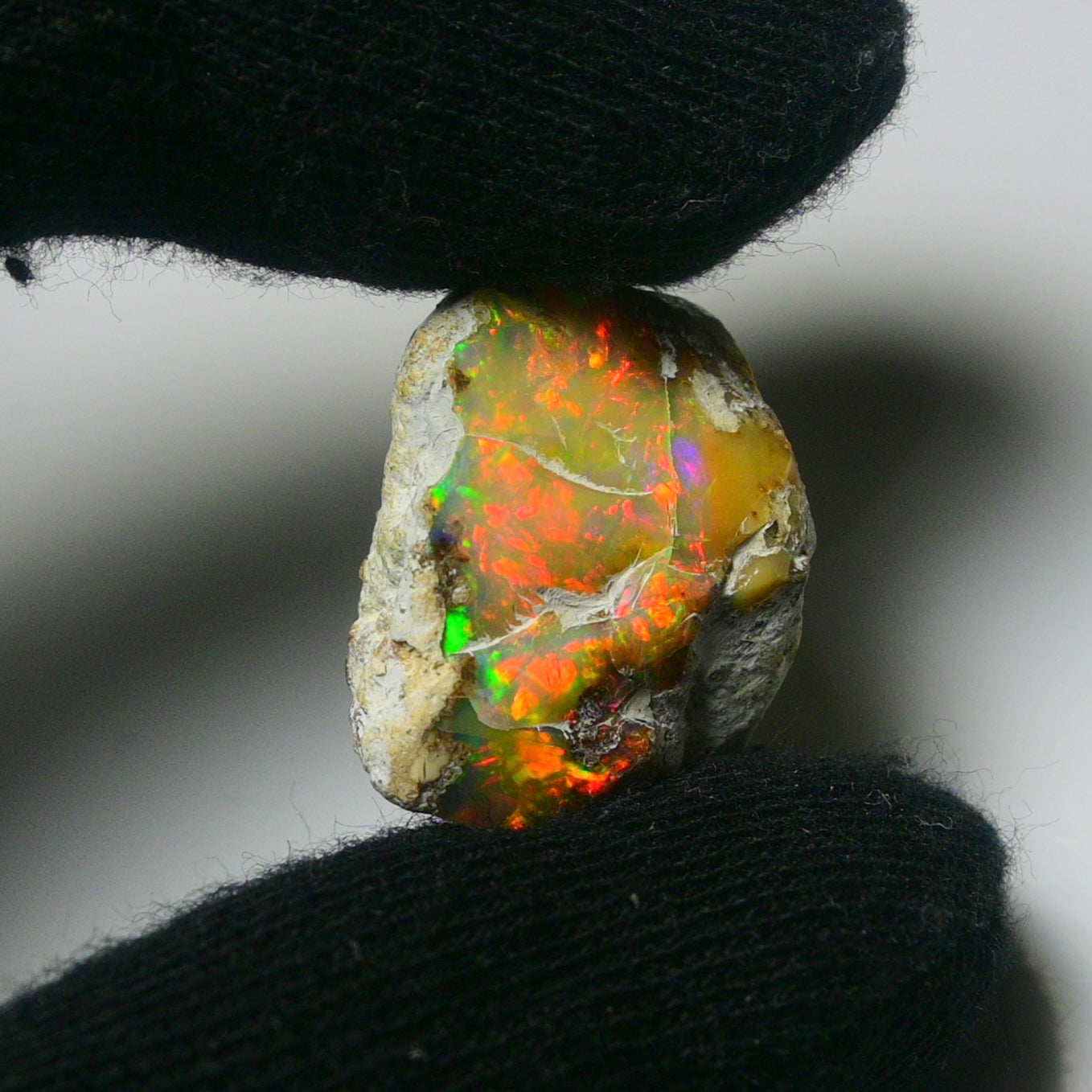 White Opal 23.70 Carats | Natural White Ethiopian Opal Rough - Ready for Cutting & Jewelry!