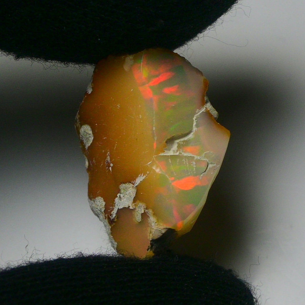 White Opal 15.00 Carats | Natural White Ethiopian Opal Rough - Ready for Cutting & Jewelry!