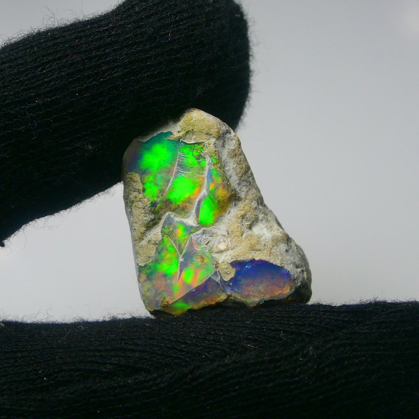 White Opal 19.80 Carats | Natural White Ethiopian Opal Rough - Ready for Cutting & Jewelry!