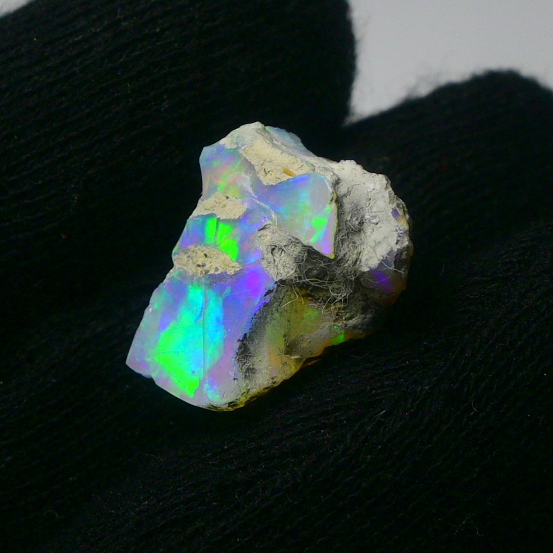 White Opal 12.60 Carats | Natural White Ethiopian Opal Rough - Ready for Cutting & Jewelry!